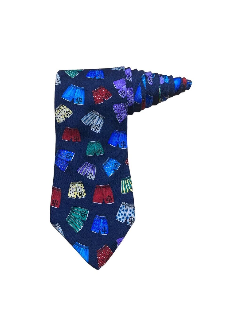 Alynn Neckwear Legal Briefs Boxers Scales Of Justice Novelty Necktie Silk